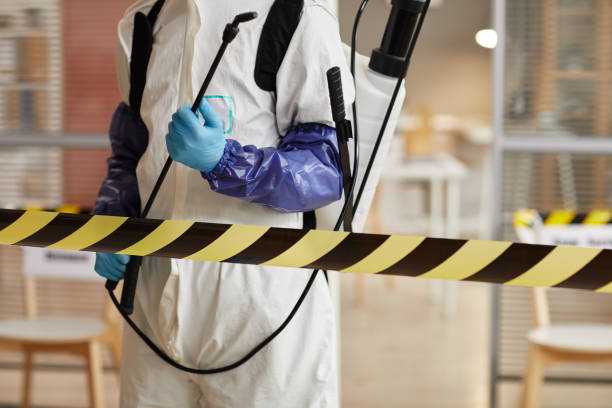 Professional Biohazard Cleanup technician working in Berryville, VA